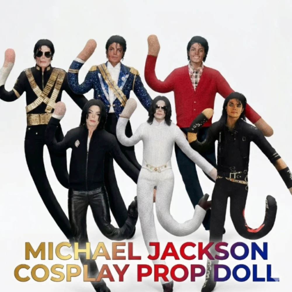 Evoker Cosplay Prop - Michael Jackson Cosplay Prop Doll Plush