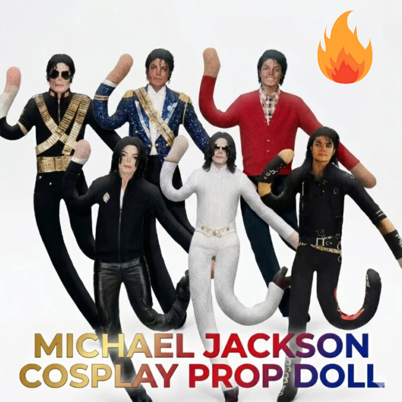 Evoker Cosplay Prop - Michael Jackson Cosplay Prop Doll Plush