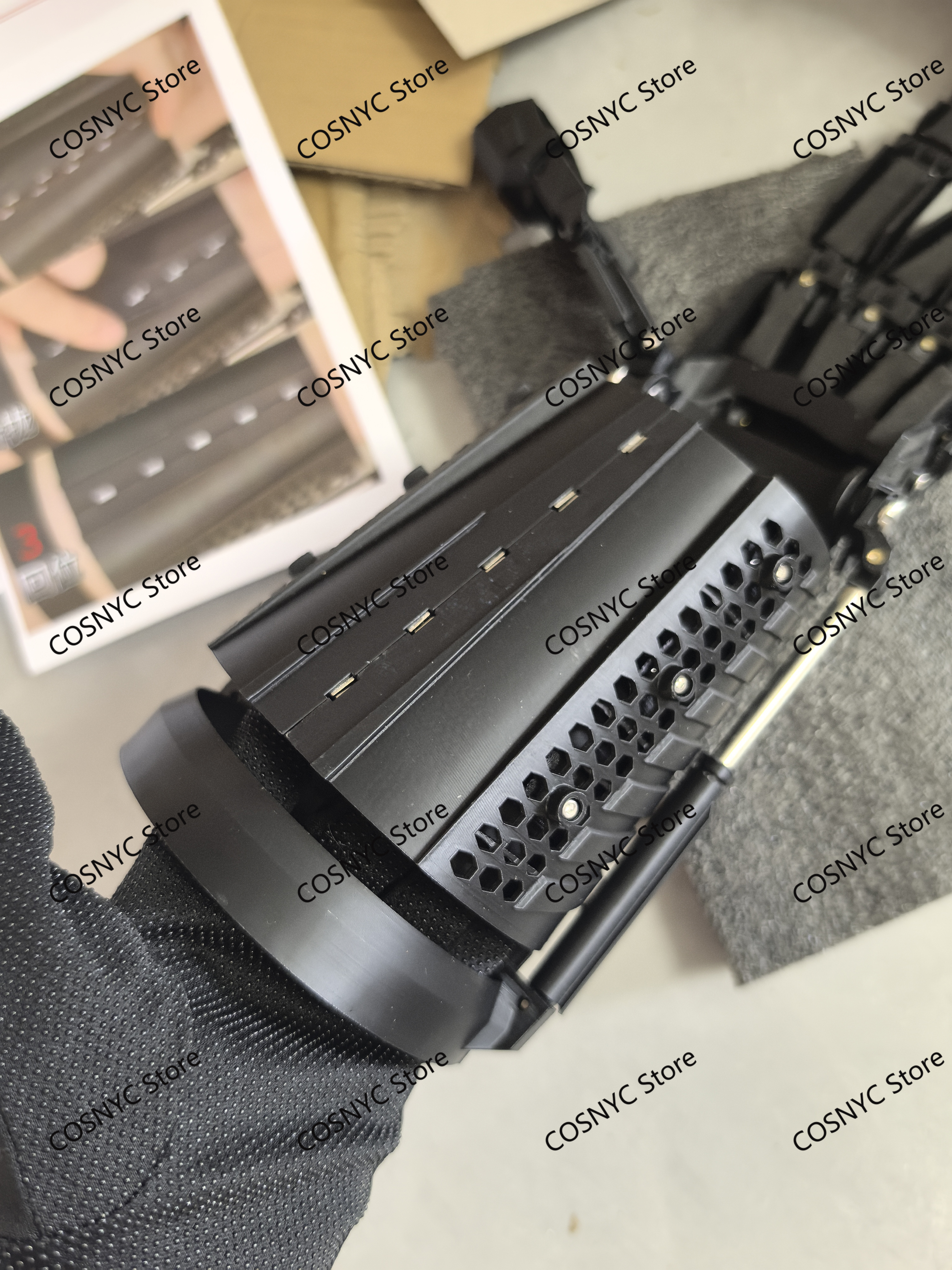 Wearable Machinery Gauntlet Cy - Cosplay Prop 3D Print reseña y precio