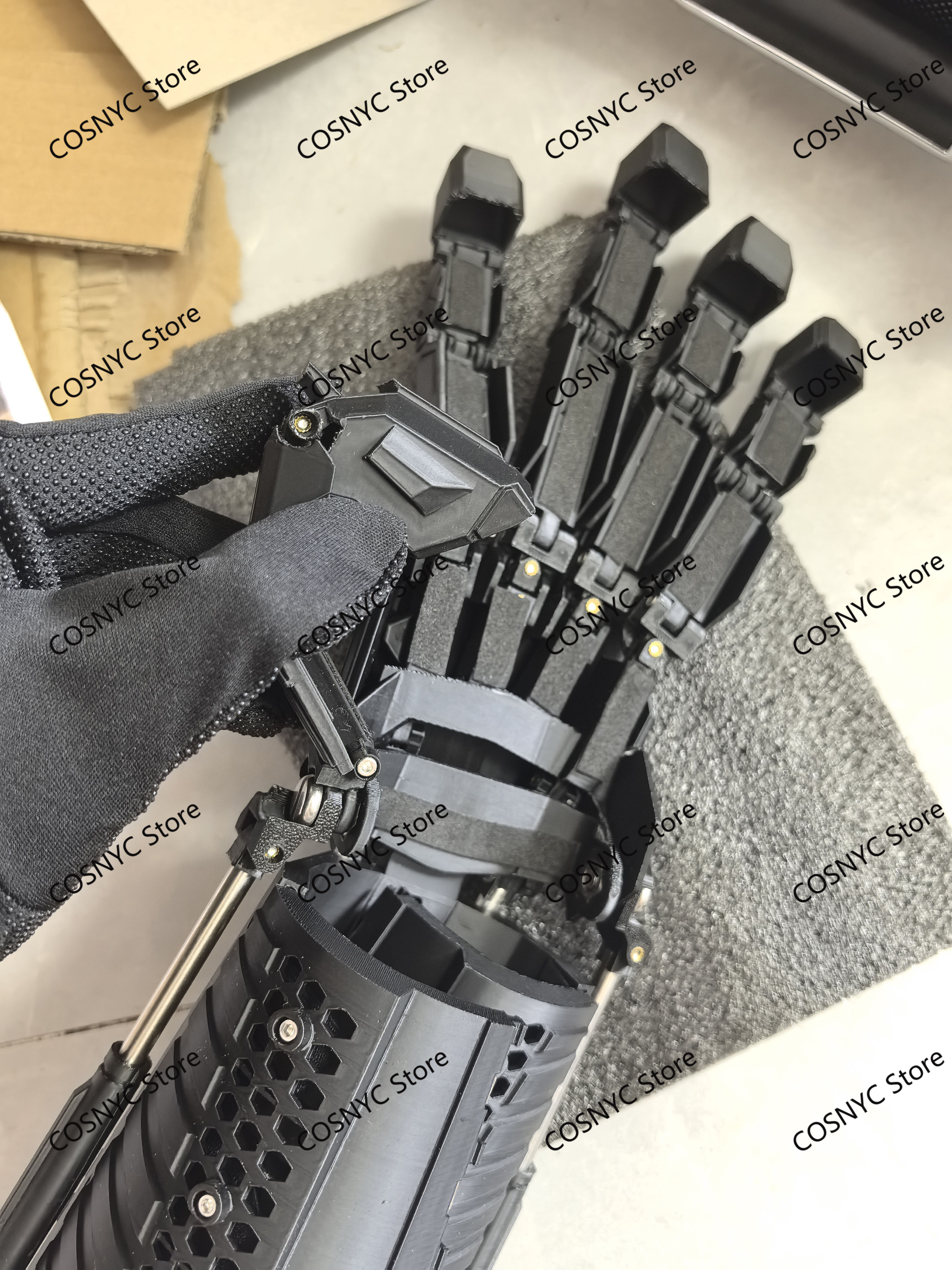 Wearable Machinery Gauntlet Cy - Cosplay Prop 3D Print reseña y precio
