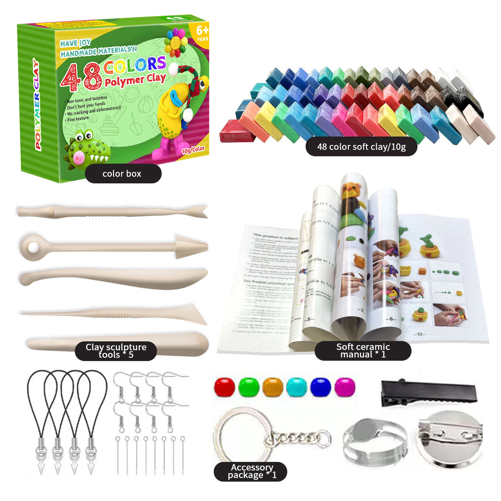 Foaming Powder Polymer Clay Se - Foam Clay Sculpt reseña y precio