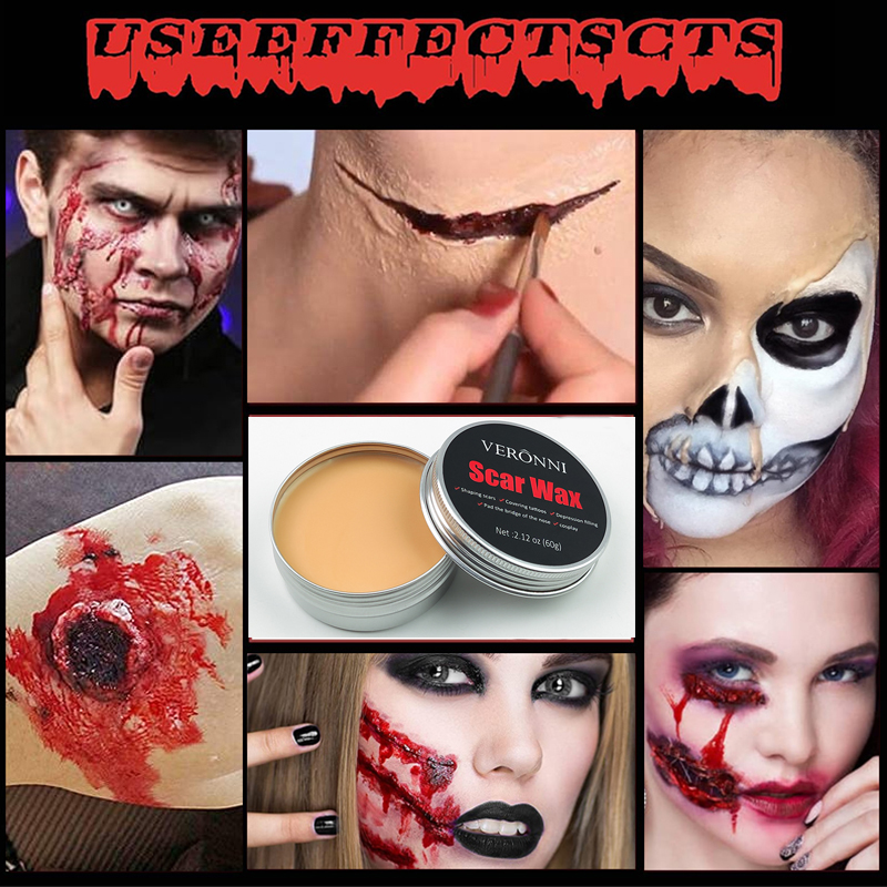 2pcs SFX Makeup Kit with Dual- - Body Paint Sfx reseña y precio