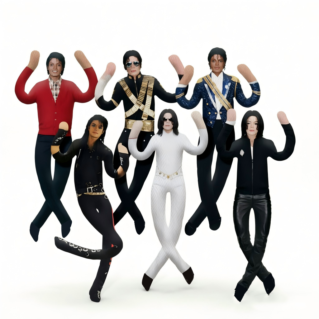 26CM Anime Michael Jackson Cos - Evoker Cosplay Prop reseña y precio