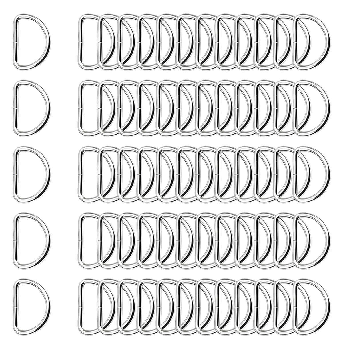 30/60/100Pcs D-ring buckle sta - D Ring Strap reseña y precio
