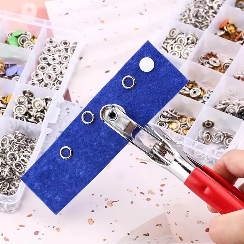 Hot 100pcs Metal Prong Snap Bu - Snap Fastener Set reseña y precio