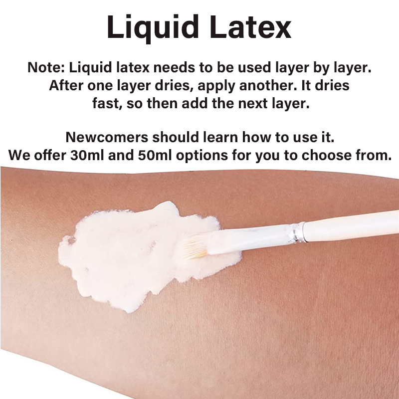 Quick-Dry Liquid Latex Makeup, - Body Paint Sfx reseña y precio