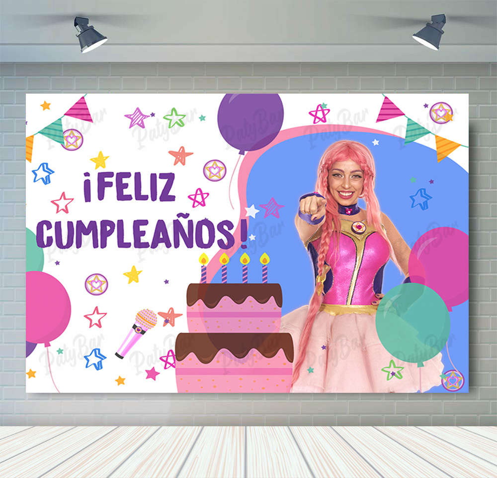 Luli Pampín Cumpleaños Backdro - Cosplay Floating Prop reseña y precio