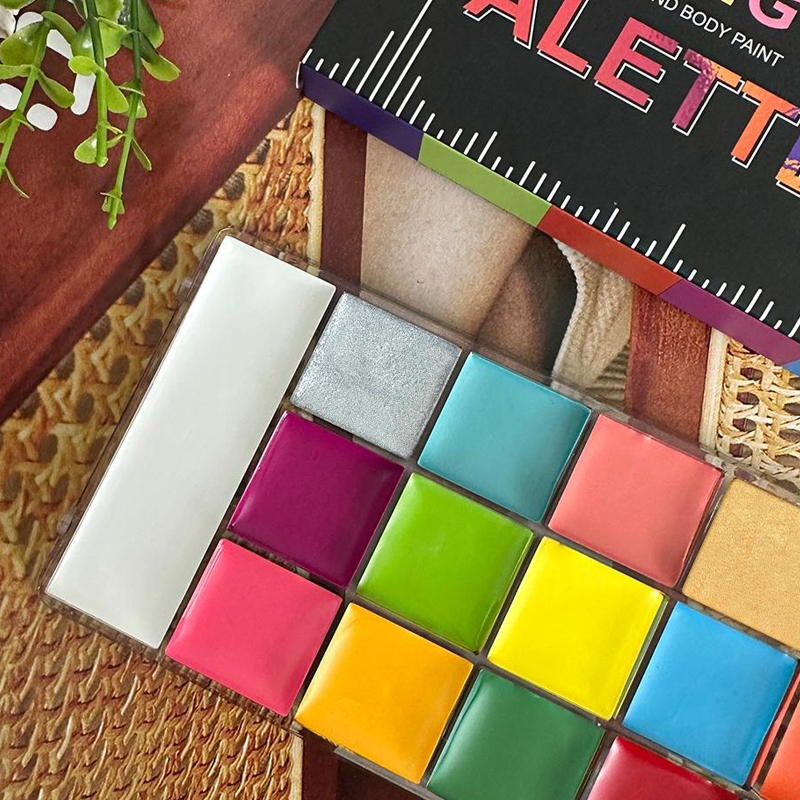Face Body Paint Palette Oil Ma - Body Paint Sfx reseña y precio