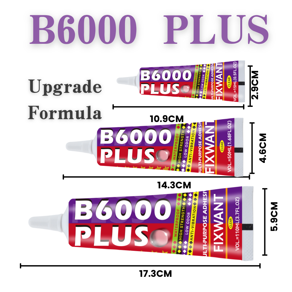 B6000 PLUS 15/50/110ML Clear C - Contact Cement Glue reseña y precio