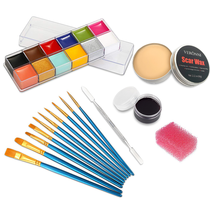 SFX Makeup Kit 20 Colors Face  - Body Paint Sfx reseña y precio
