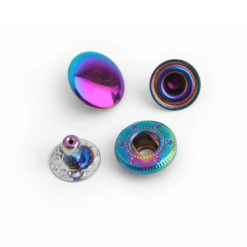 20-100 Sets Rainbow 12mm 10 Co - Snap Fastener Set reseña y precio