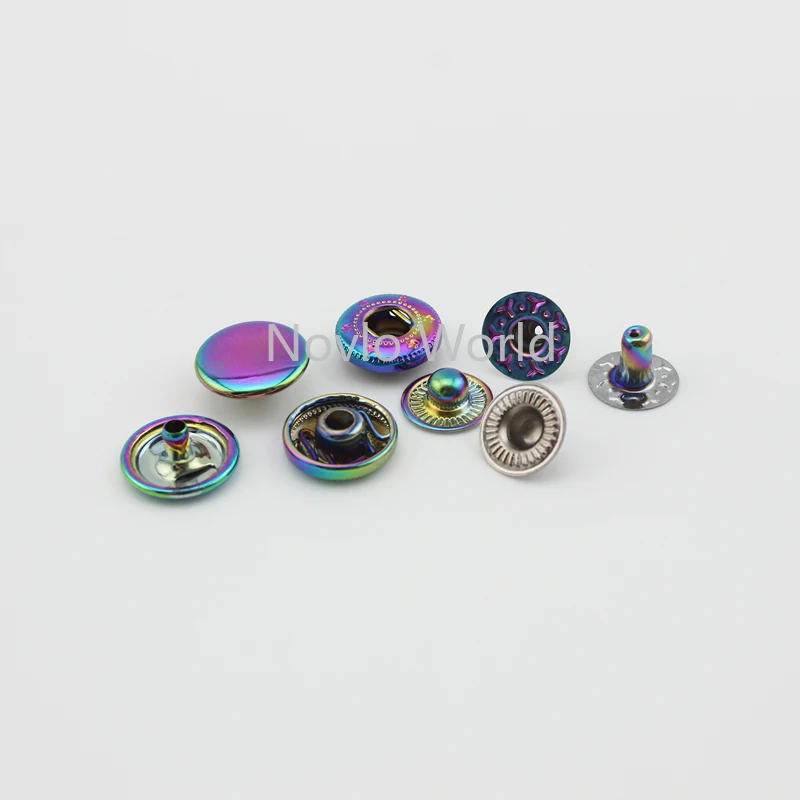 20-100 Sets Rainbow 12mm 10 Co - Snap Fastener Set reseña y precio