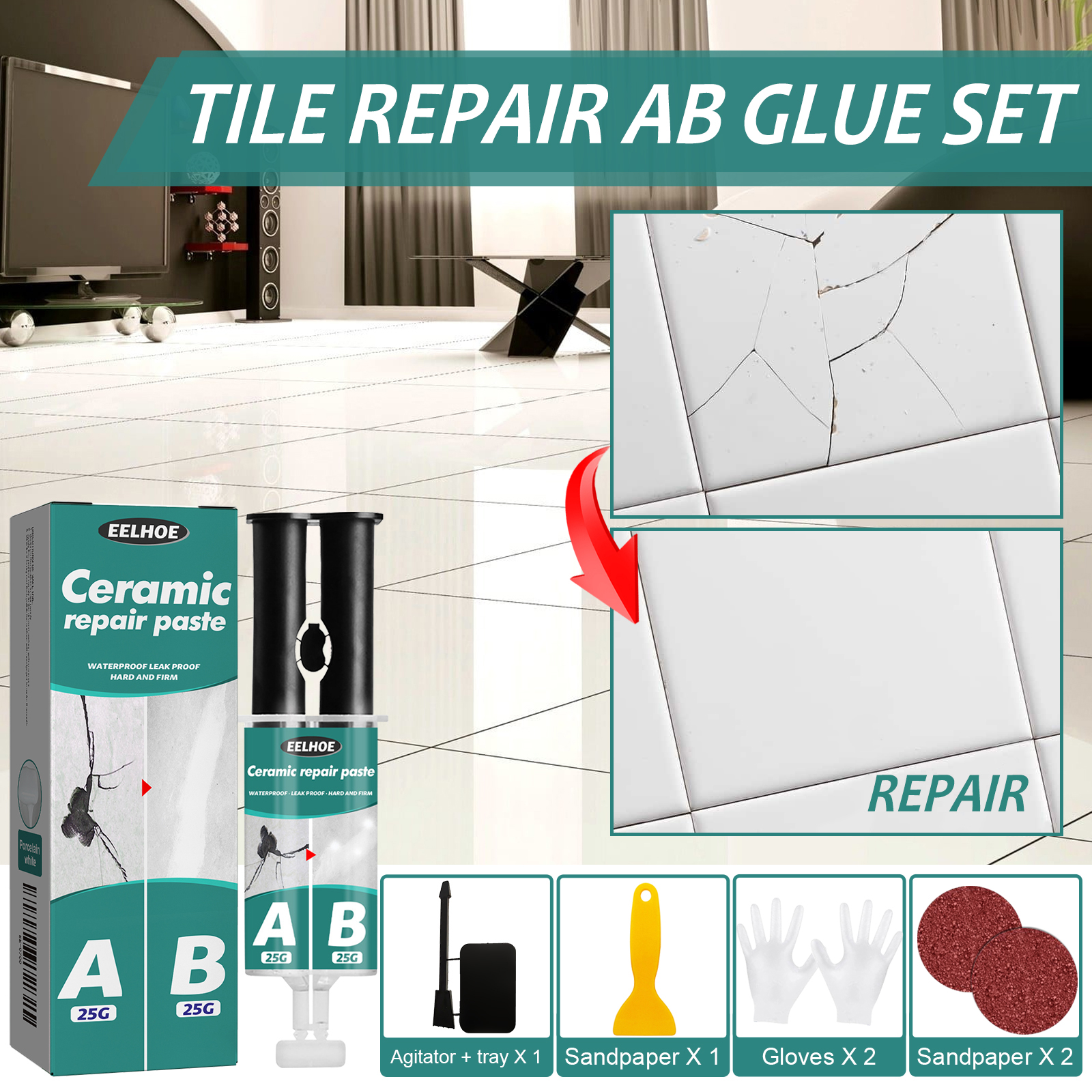 Professional Tile Marble Repai - Contact Cement Glue reseña y precio