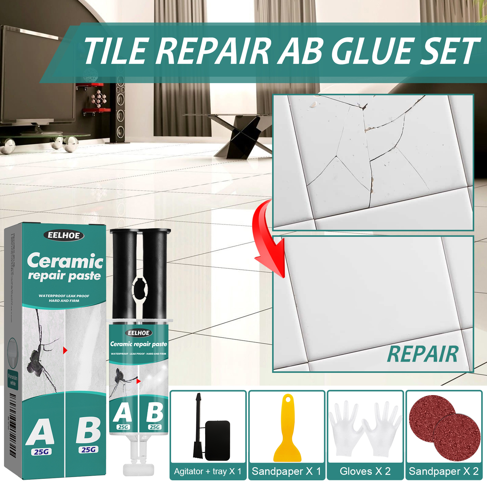 Professional Tile Marble Repai - Contact Cement Glue reseña y precio