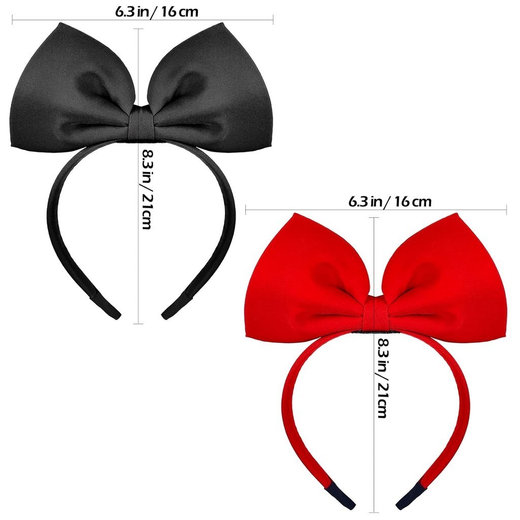 Cute Girls Red Big Bow Headban - Cosplay Floating Prop reseña y precio