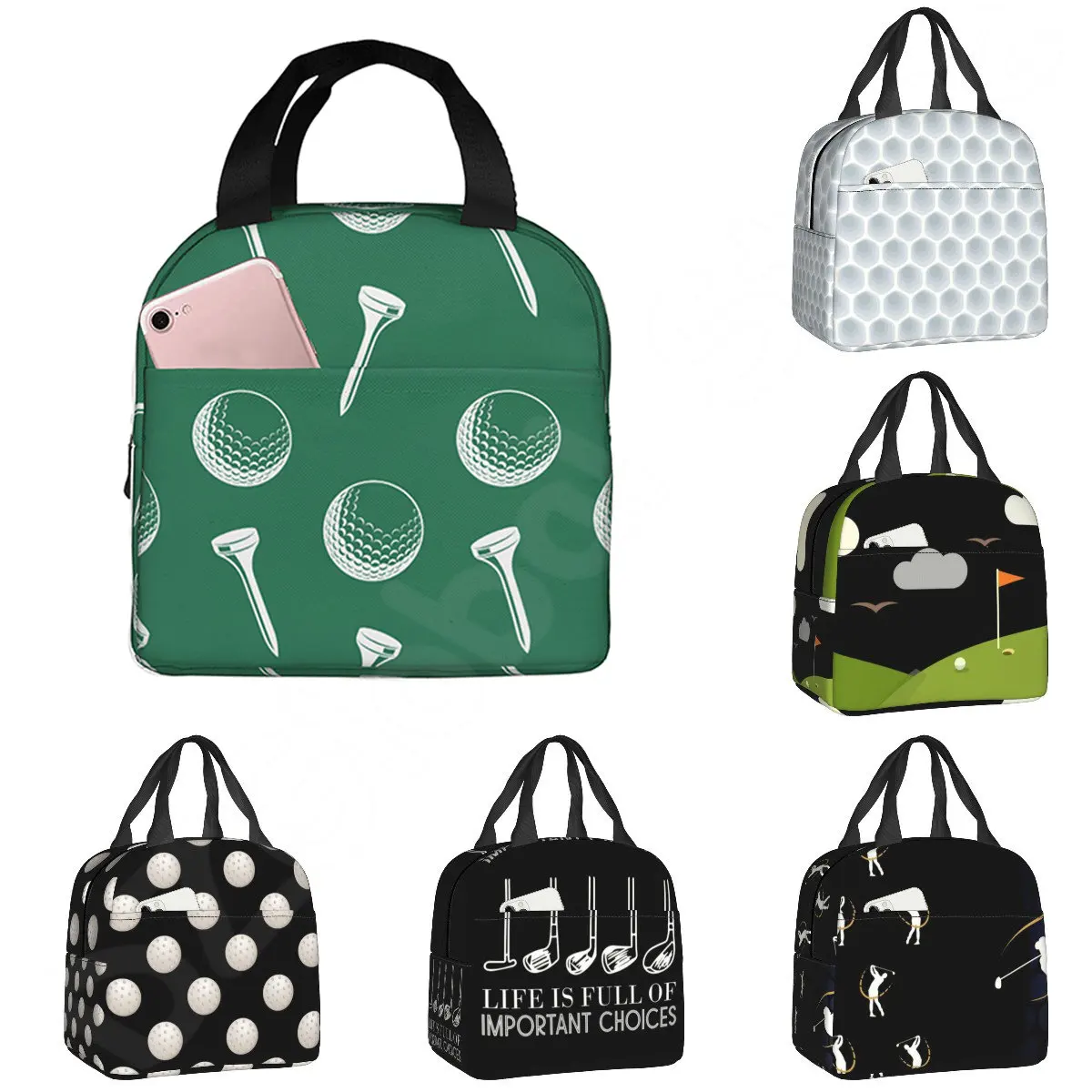 Ball Golf Insulated Lunch Bags - Thermoplastic Pellet reseña y precio