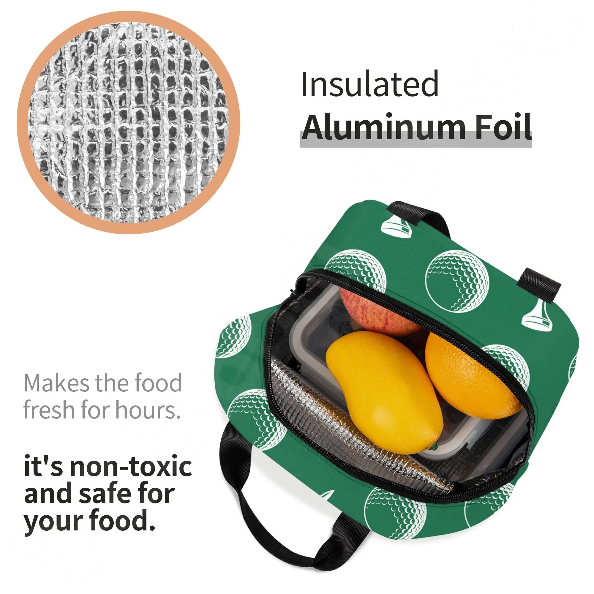 Ball Golf Insulated Lunch Bags - Thermoplastic Pellet reseña y precio
