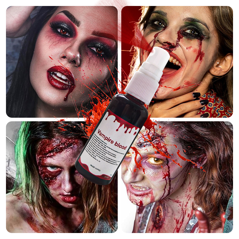 Halloween Fake Blood Makeup Ki - Body Paint Sfx reseña y precio