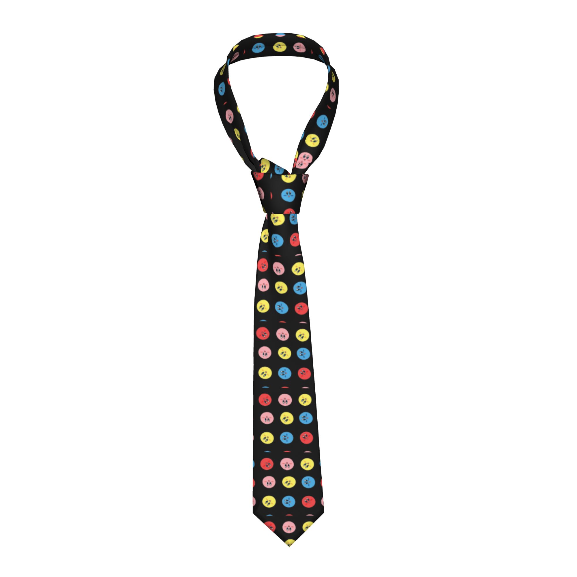 Rolling Kirby Pattern Neckties - Cosplay Prop Pattern reseña y precio