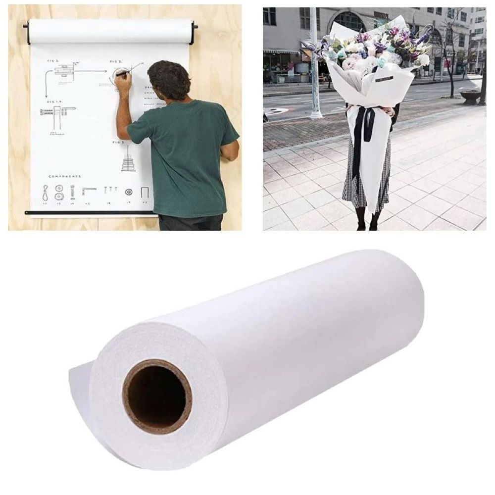 White/Black/Brown Kraft Paper  - Craft Foam Roll reseña y precio