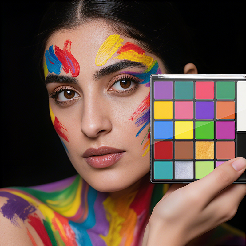 22-Color Face Body Paint Set O - Body Paint Sfx reseña y precio