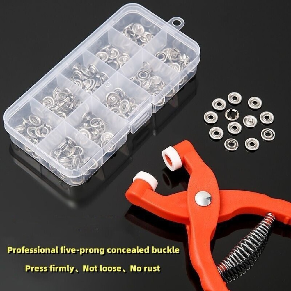Crimping Pliers Eye Snapper Cr - Snap Fastener Set reseña y precio