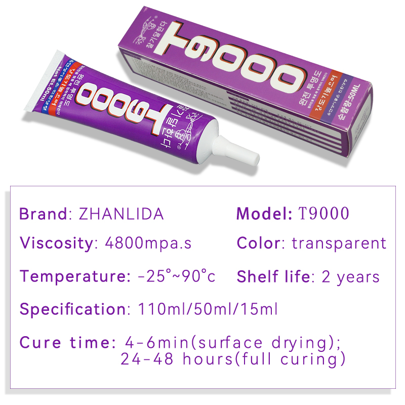 15/50/110ML T9000 Clear Glue M - Contact Cement Glue reseña y precio