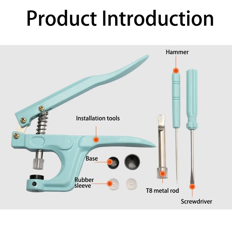New Multifunction Snaps and 3  - Snap Fastener Set reseña y precio