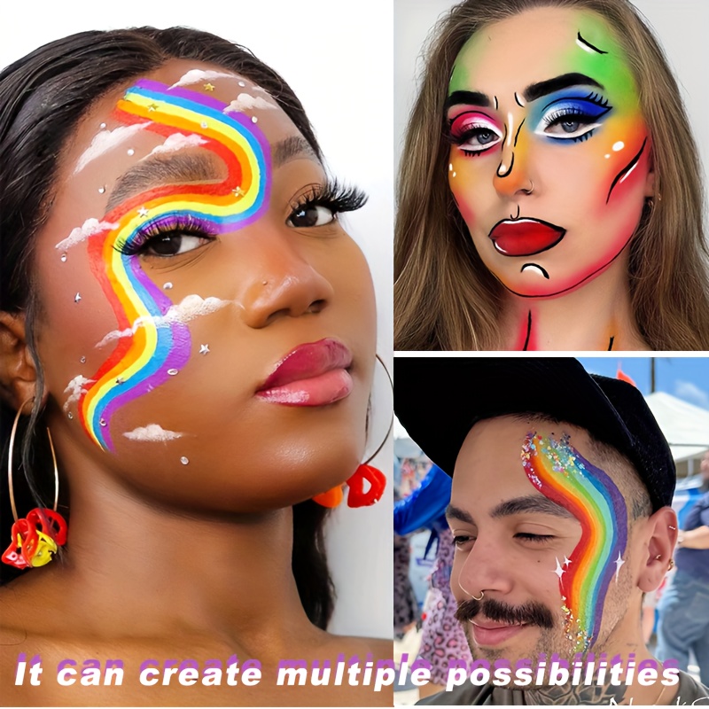 Rainbow Face and Body Paint Se - Body Paint Sfx reseña y precio