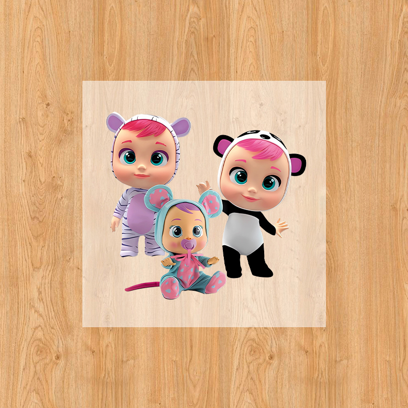 Crying Babies Iron on Patches  - Cosplay Floating Prop reseña y precio