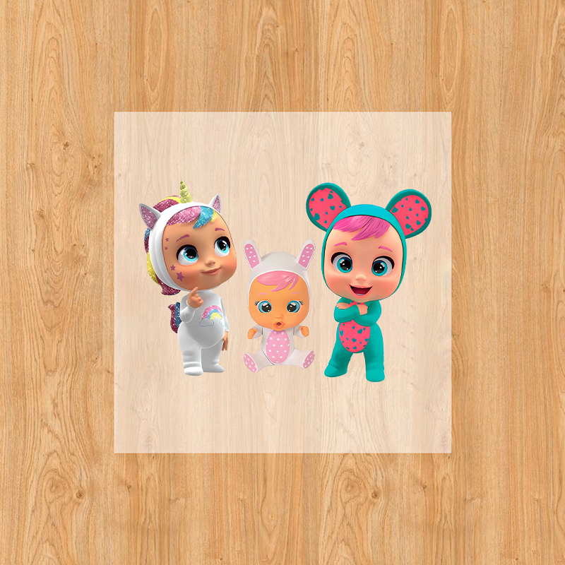 Crying Babies Iron on Patches  - Cosplay Floating Prop reseña y precio