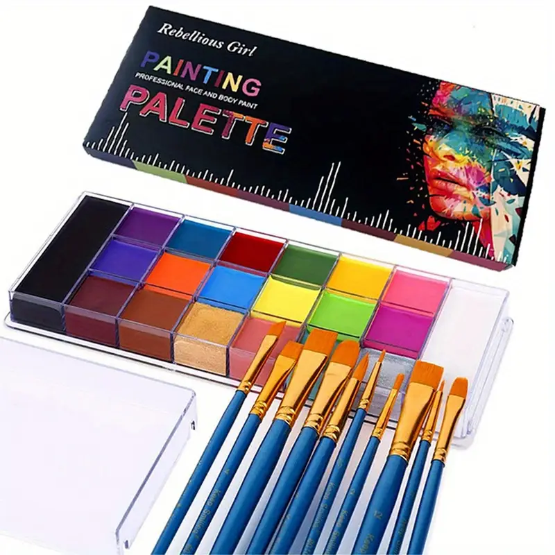 20 Color Face & Body Paint Pal - Body Paint Sfx reseña y precio