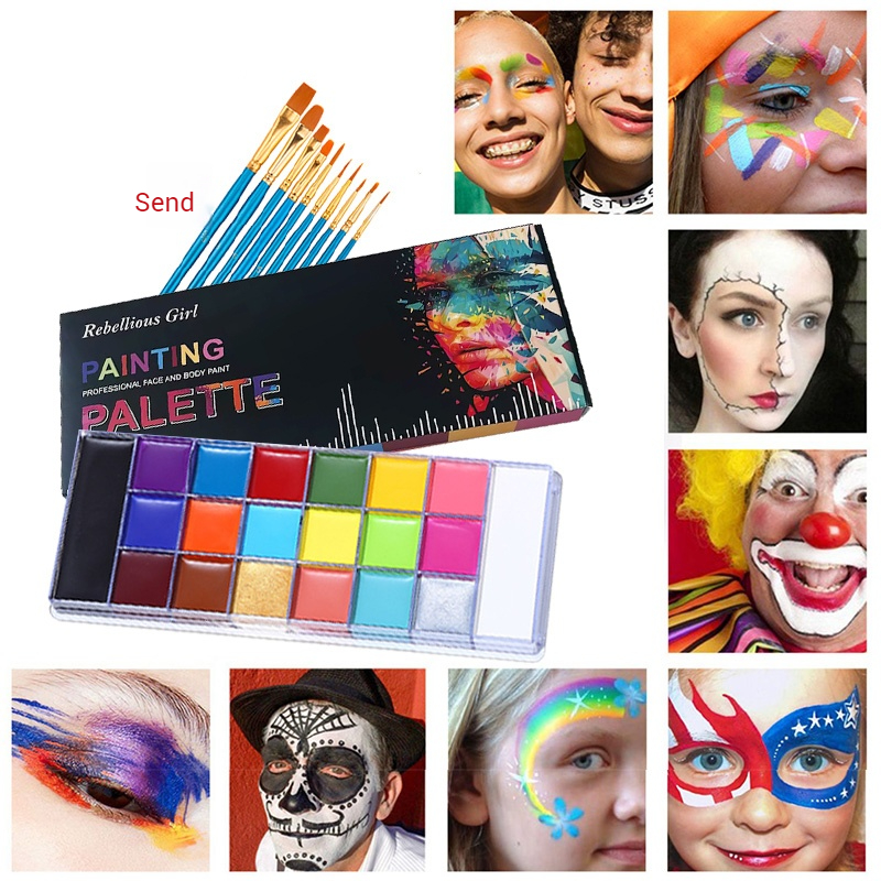 20 Color Face & Body Paint Pal - Body Paint Sfx reseña y precio