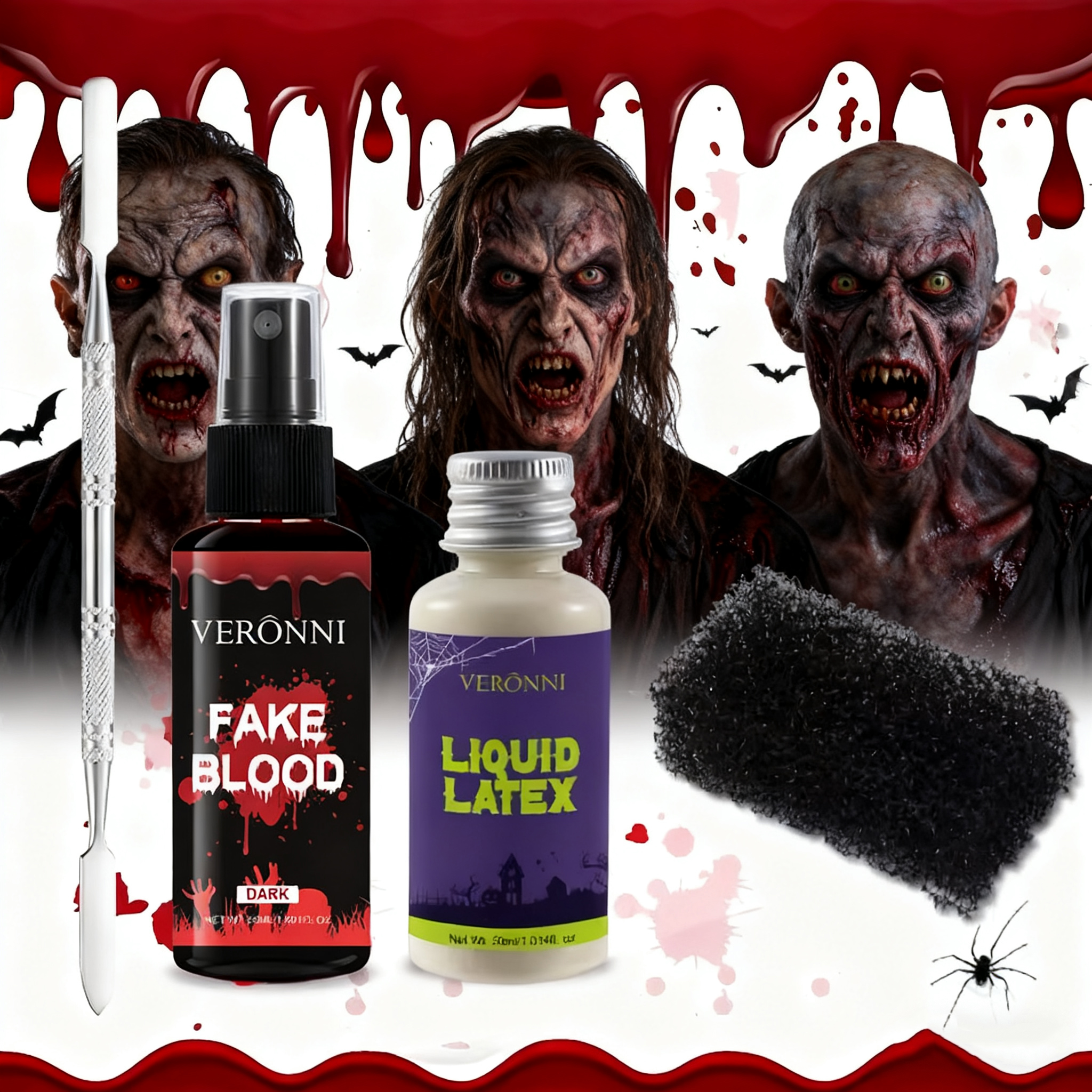 Liquid Latex SFX Makeup Kit wi - Body Paint Sfx reseña y precio