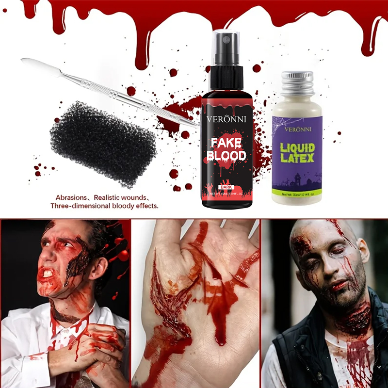 Liquid Latex SFX Makeup Kit wi - Body Paint Sfx reseña y precio