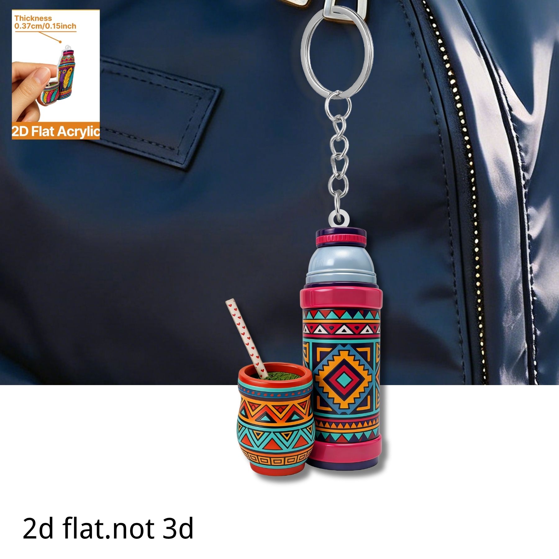 Thermos Cup Keychain,2D Flat A - Worbla Thermoplastic reseña y precio