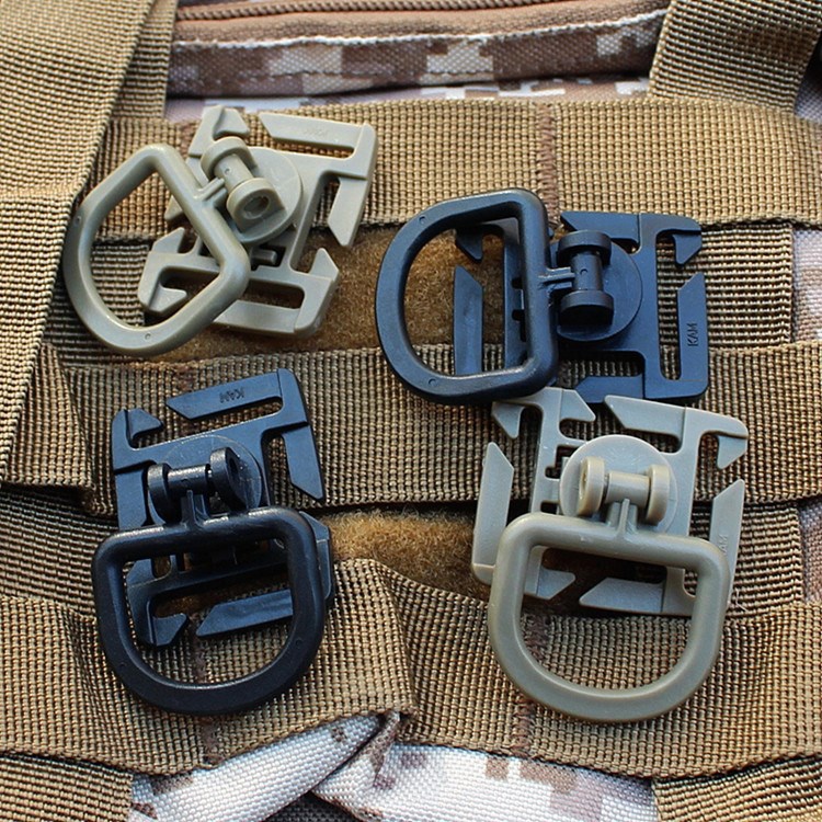 4Pcs 360 Rotation D-Ring Clips - D Ring Strap reseña y precio