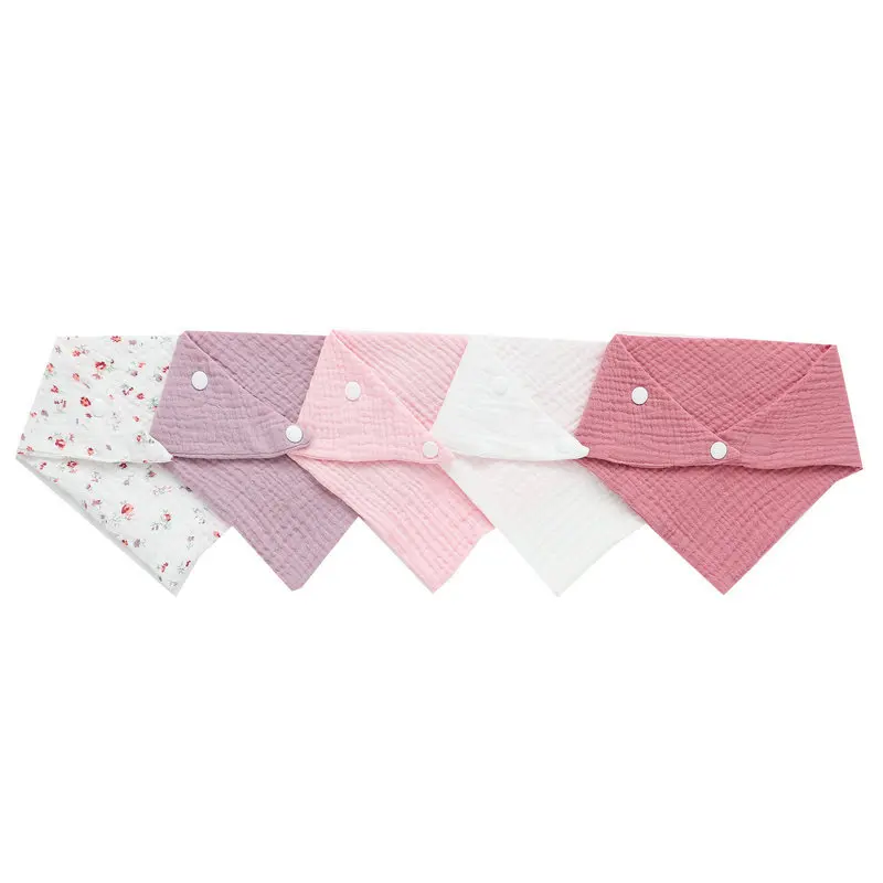 5Pcs/Set Newborn Baby Bibs Fee - Snap Fastener Set reseña y precio