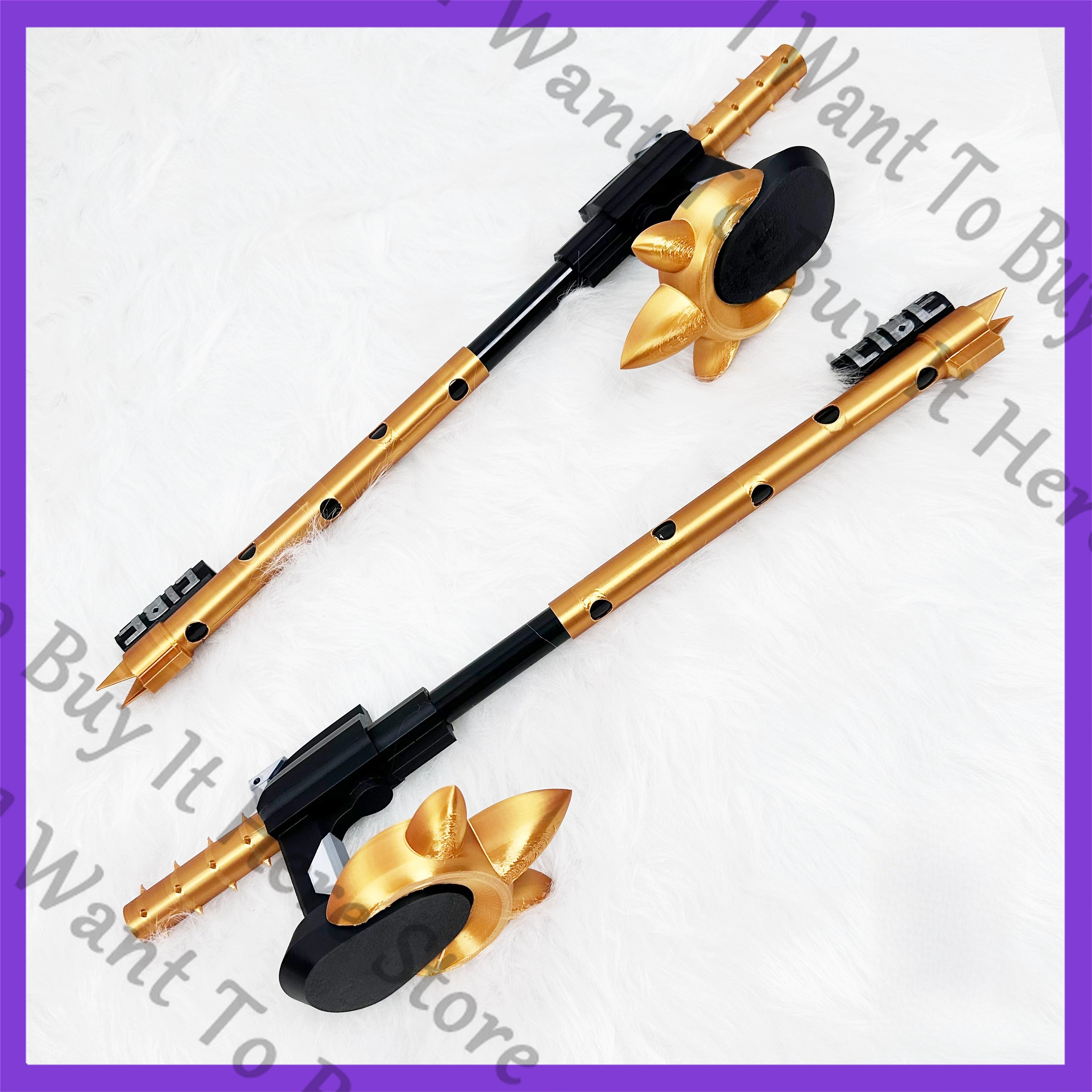 60cm Anime Zenless Zone Zero B - Burnice Cosplay Prop reseña y precio