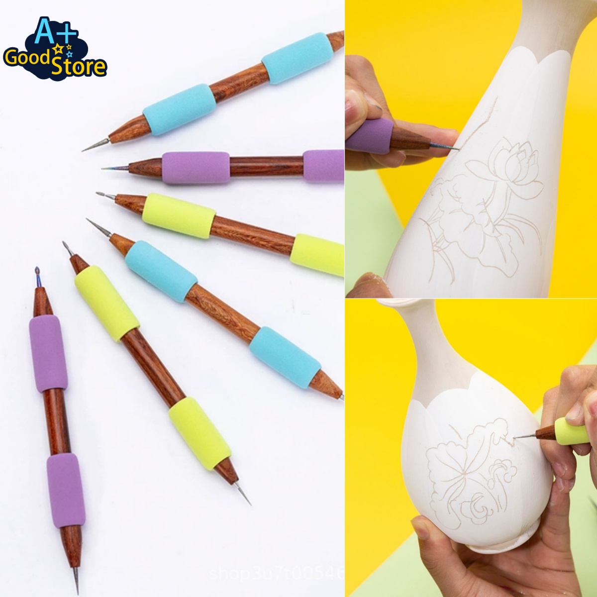 Double Headed Diamond Tip Pott - Foam Clay Sculpt reseña y precio