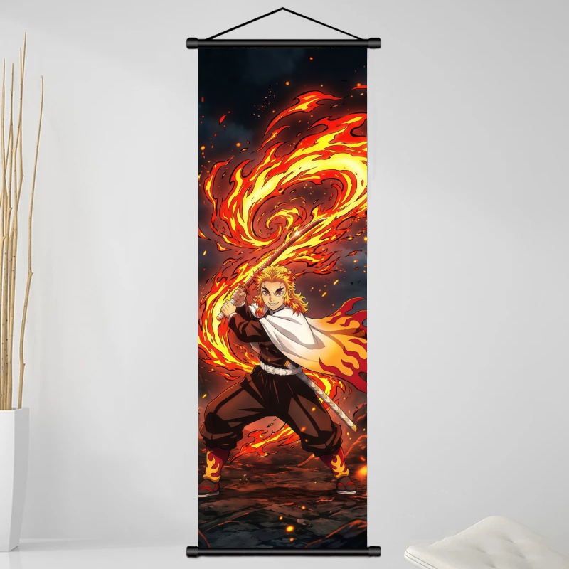 Demon Slayer Kyojuro Rengoku H - Anime Cosplay Prop reseña y precio