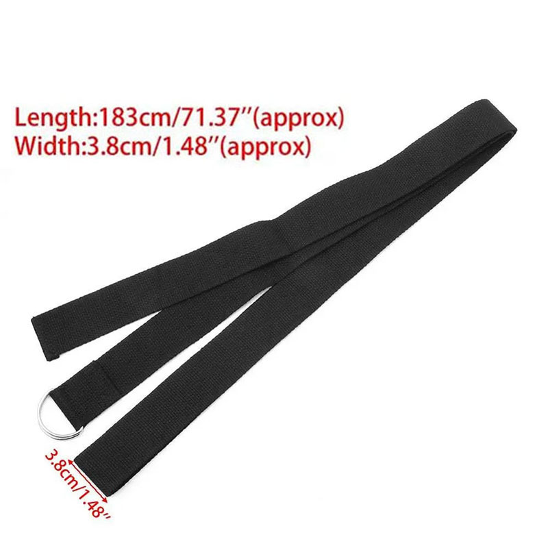 183*3.8cm Yoga Strap Cotton Ex - D Ring Strap reseña y precio