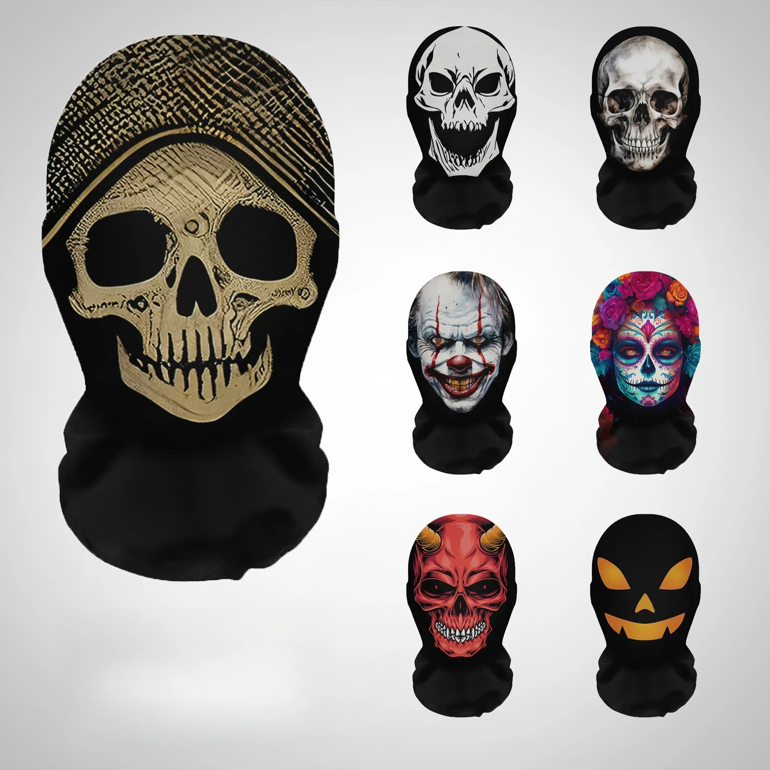 Halloween Terror Masks 3D Prin - Cosplay Prop Pattern reseña y precio