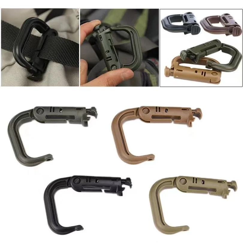 5Pcs Plastic D-Ring Tactical C - D Ring Strap reseña y precio