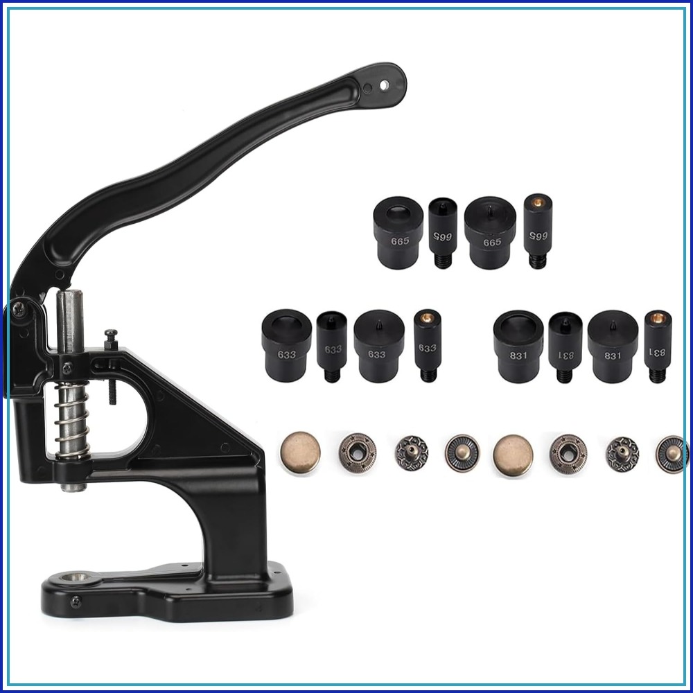 WUTA Hand Press Machine for Bu - Snap Fastener Set reseña y precio