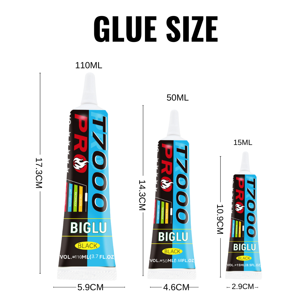 BIGLU T7000 PRO Glue Black Con - Contact Cement Glue reseña y precio
