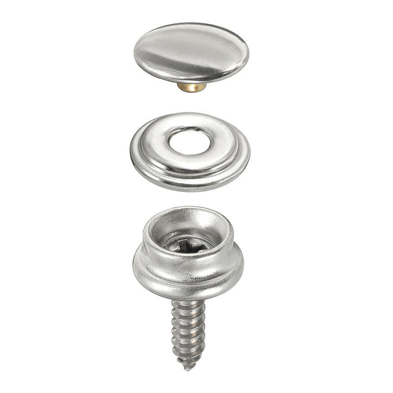 10 Sets Stainless Steel Tappin - Snap Fastener Set reseña y precio