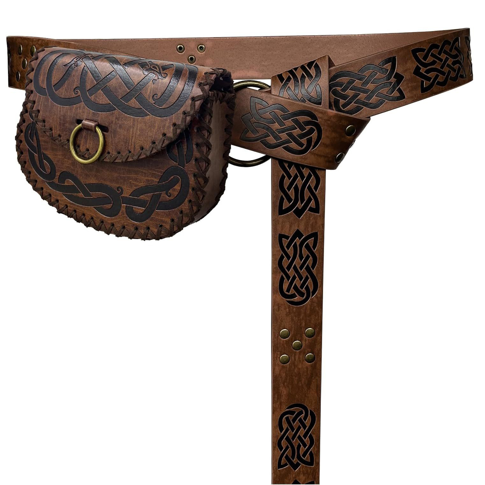 Medieval Viking Embossed Leath - Cosplay Prop Pattern reseña y precio