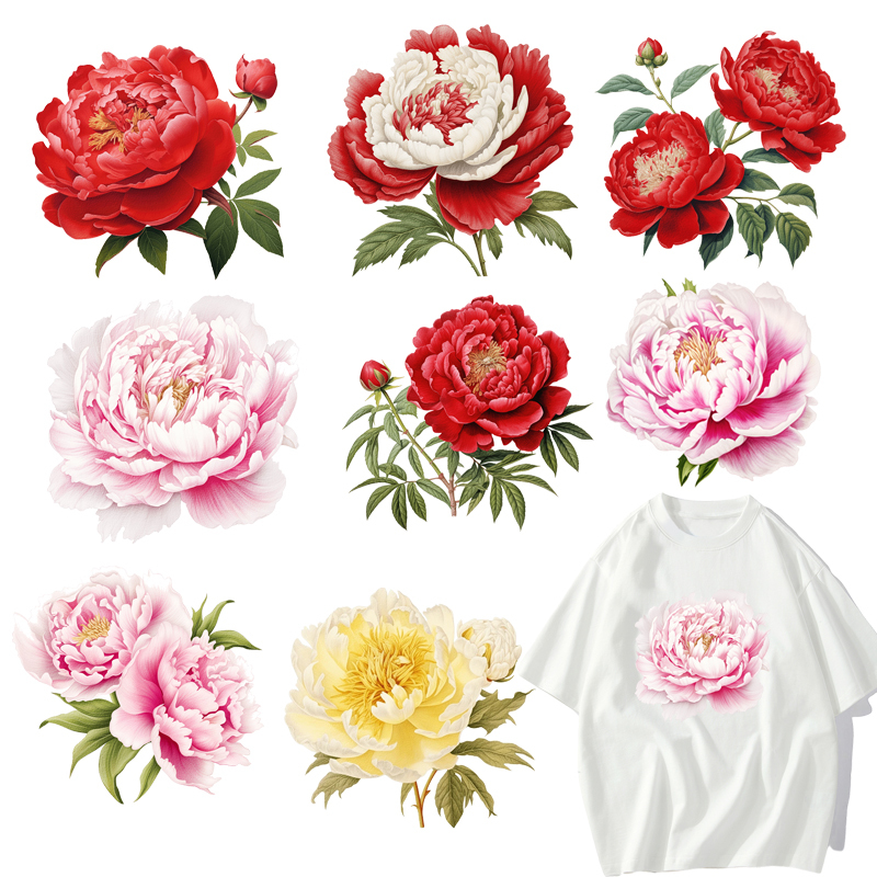 Red peonies and pink flowers D - Worbla Thermoplastic reseña y precio