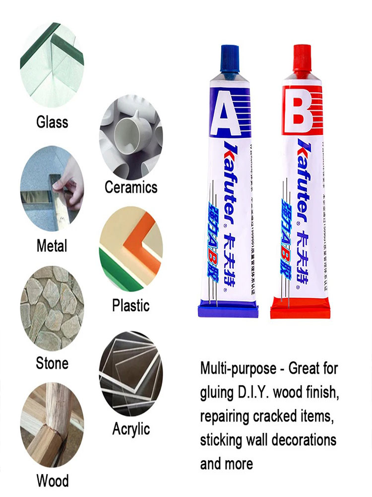 2PCS A+B Epoxy Resin Contact A - Contact Cement Glue reseña y precio